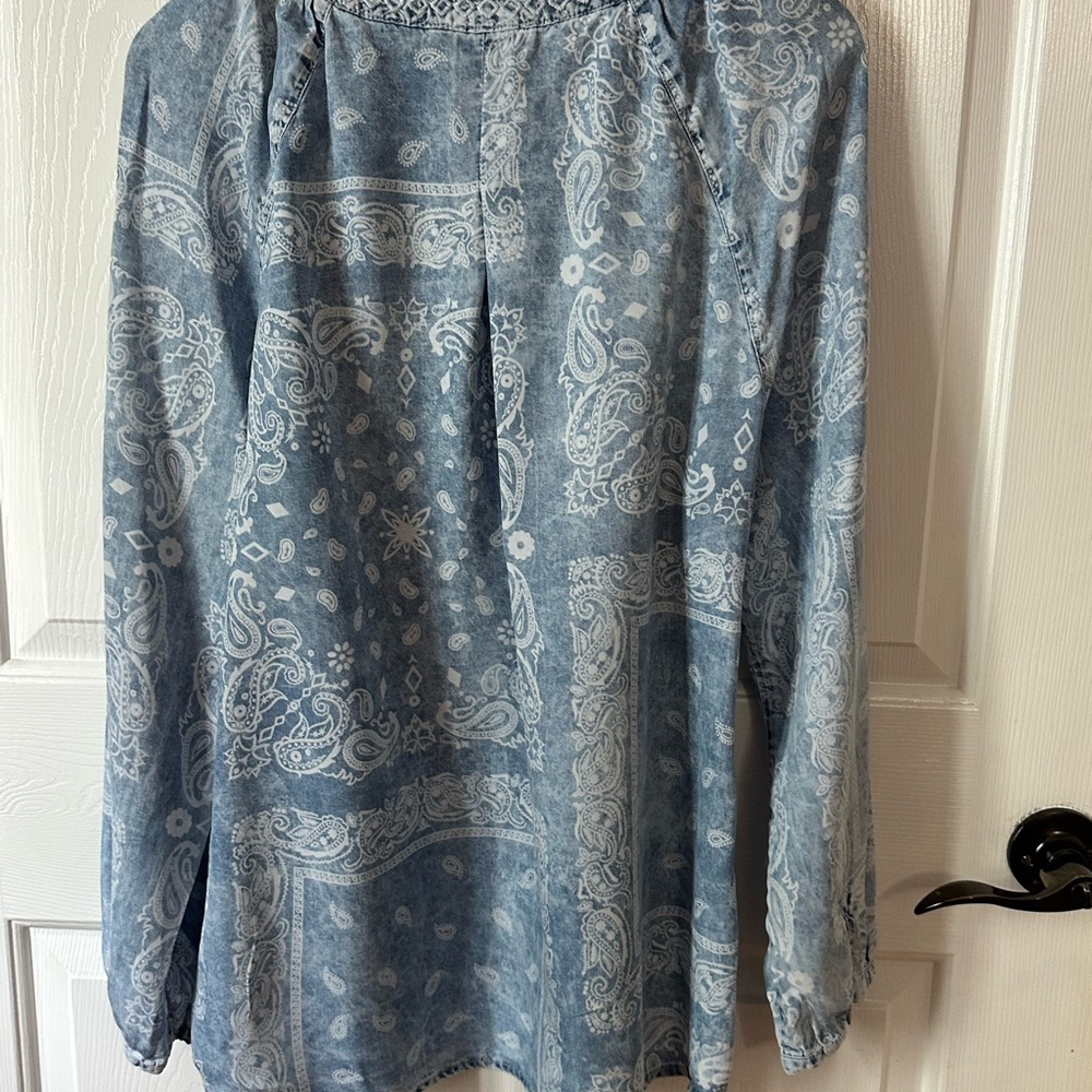 Vintage America Denim Blue Tunic - Picture 3 of 11